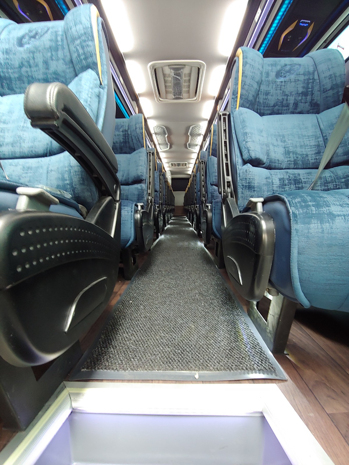 Bus por dentro Bolivariano